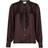 Neo Noir Zola Blouse - Dark Brown