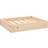 vidaXL Solid Wood Pine Dog Bed 51.5x44x9cm