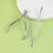 Shein 2pcs/Set Stainless Steel Dead Cuticle Clippers And Pusher Nail Tool Set 2-pack