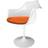Fusion Living Tulip Orange Armchair 83cm