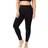 Shapermint Essentials Seamless Comfort Mid Waist Shaping Leggings - Black