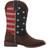 Roper Kid's American Patriot - Faux Leather Vamp Stars/Stripes Shaft