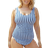 Shapermint Essentials All Day Complete Smoothing One Piece - Ocean Blue Stripes