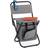 Relaxdays Camping Stool With Pocket