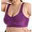 Shapermint Truekind Daily Comfort Wireless Shaper Bra - Mulberry