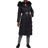 River Island Belted Padded Longline Coat - Black