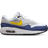 NIKE Air Max 1 GS - White/Blue Recall/Pure Platinum/Tour Yellow