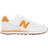 New Balance Big Kid's 574 - White/Orange