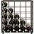 ODA - 25 bottles - Metal Wine Rack 48x50cm