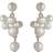 Pernille Corydon Treasure Earrings - Silver/Pearls