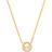 Michael Kors Ladies' 14ct Gold Plated Sterling Silver Pendant