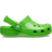 Crocs Toddler Classic Neon Highlighter Clog - Green Slime