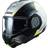 LS2 Advant Codex Modular Helmet - White Black Adult