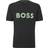 HUGO BOSS Mesh Logo Regular Fit T-shirt - Dark Grey