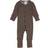 Müsli Baby Wool Onesie - Brown/Walnut