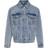 Kids Only Girl's Short Denim Jacket - Blue/Light Blue Denim