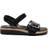 New Feet Calfskin Sandal - Black