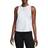 NIKE Women's One Classic Dri-FIT Tank Top - White/Black