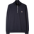 Paul Smith Zebra Logo Zip Neck Sweatshirt - Navy