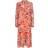 Liberté Women's dress Maggie - Orange Pink Flower