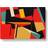 Metro Lane Suprematism Modern Art Vol.2 Multicolor Framed Art 50x35cm