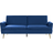 Beliani Vettre Navy Blue Soffa 210cm 3-sits