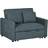 Homcom Convertible Charcoal Grey Armchair 86cm