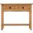 SECONIQUE Corona Pine Console Table 34x90cm