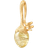 Ole Lynggaard Sprout Pendant - Gold/Quartz