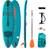 JoBe Mira 10'0 Inflatable SUP Paddle Board Package