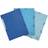 Exacompta Set of 3 Elastic Folders A4