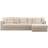 Decotique Le Grand Air Cover 3-Seater Beige Sofa 319cm 3 personers