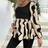 Shein Maternity Print Patchwork Lantern Sleeve Shirt