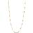 ENAMEL Copenhagen Kia Necklace Förgyllt-Silver Sterling 925 400 mm 450 mm