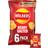 Walkers Ready Salted Crisps 25g 6pack