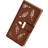 Sweet Cute Chocolate Women's Long Leaf Bifold Wallet - Brown