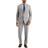 Nautica Men's Modern Fit Bi Stretch Suit - Lt Grey Solid