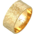 Kuzzoi Band Ring Hammered - Gold