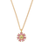 Dyrberg/Kern Delise Necklace - Gold/Pink/Yellow