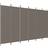 vidaXL 5-Panel Anthracite Grey Rumsavdelare 300x200cm