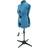 Adjustable Dressmakers Dummy, In Duckegg Polka Dot With Hem Marker, Dress Form Sizes 16-20 To Pin, Measure, Fit & Display Your Clothes