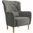 Furniturebox Rushmore Dark Grey Fåtölj 105cm