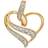 Guldfynd Pendant - Gold/Diamond