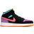 Nike Air Jordan 1 Mid GS - Black/Multi-Color