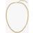 HUGO BOSS Kassy Curb Chain Necklace, Gold