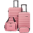 Travelers Club Austin Expandable Set of 4 - Blush