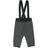 MarMar Copenhagen Pirol Suspenders - Dark Leaf Stripe