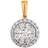 Guldfynd Pendant - Gold/Diamonds