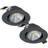 Loops Downlight Black Spotlight 2pcs