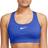 Nike Women's Swoosh Medium Support Padded Sports Bra - Hyper Royal/White